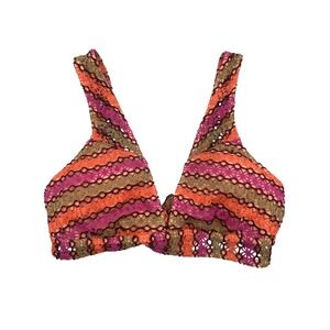 Becca Multi‎ Color Swimsuit Top Sample Piece Women's Size Medium